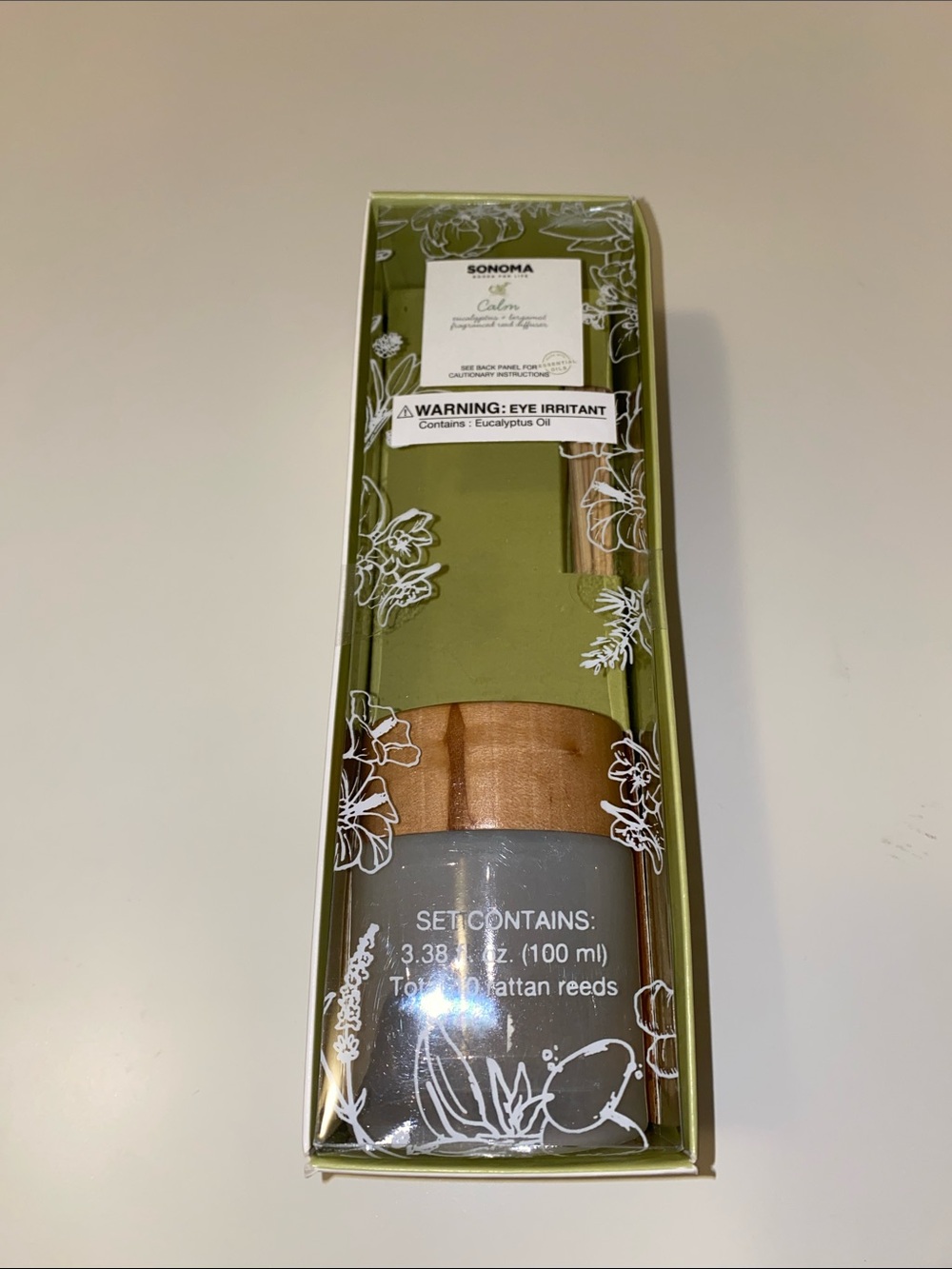Sonoma Calm Eucalyptus & Bergamot Reed Diffuser